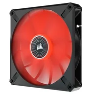 Wentylatory komputerowe - Corsair ML140 LED Elite 140mm (czerwony) - miniaturka - grafika 1