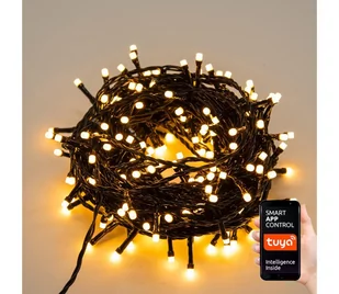 Immax NEO 07755L - LED Łańcuch bożonarodzeniowy 400xLED/8 funkcji 43m IP44 Wi-Fi Tuya - Lampy ogrodowe - miniaturka - grafika 1