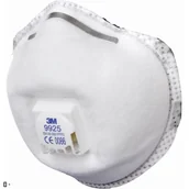 Maseczki ochronne i antywirusowe - 3M 9925 FFP2 NR D - półmaska z zaworem ffp2 - miniaturka - grafika 1