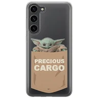 Etui i futerały do telefonów - ERT GROUP etui na telefon Samsung S23, case oryginalny i oficjalnie licencjonowany przez Star Wars, wzór Baby Yoda 030, optymalnie dopasowane, plecki z TPU częściowo przeźroczyste - miniaturka - grafika 1