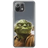 Etui i futerały do telefonów - ERT GROUP etui na telefon Xiaomi 11 LITE 4G/5G, case oryginalny i oficjalnie licencjonowany przez Star Wars, wzór Yoda 006, optymalnie dopasowane, plecki z TPU - miniaturka - grafika 1