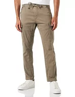 Spodenki męskie - camel active Męskie spodnie Cargo Tapered Fit, brązowy, 32W / 34L - miniaturka - grafika 1