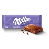 Czekolada - Kraft Czekolada mleczna Milka 270 g - miniaturka - grafika 1