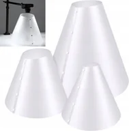 Inne akcesoria studyjne - NEEWER 3x Stożkowy Dyfuzor 14" 15" 20" do Zdjęć Studio Alternatywa Lightbox / NK001 - miniaturka - grafika 1