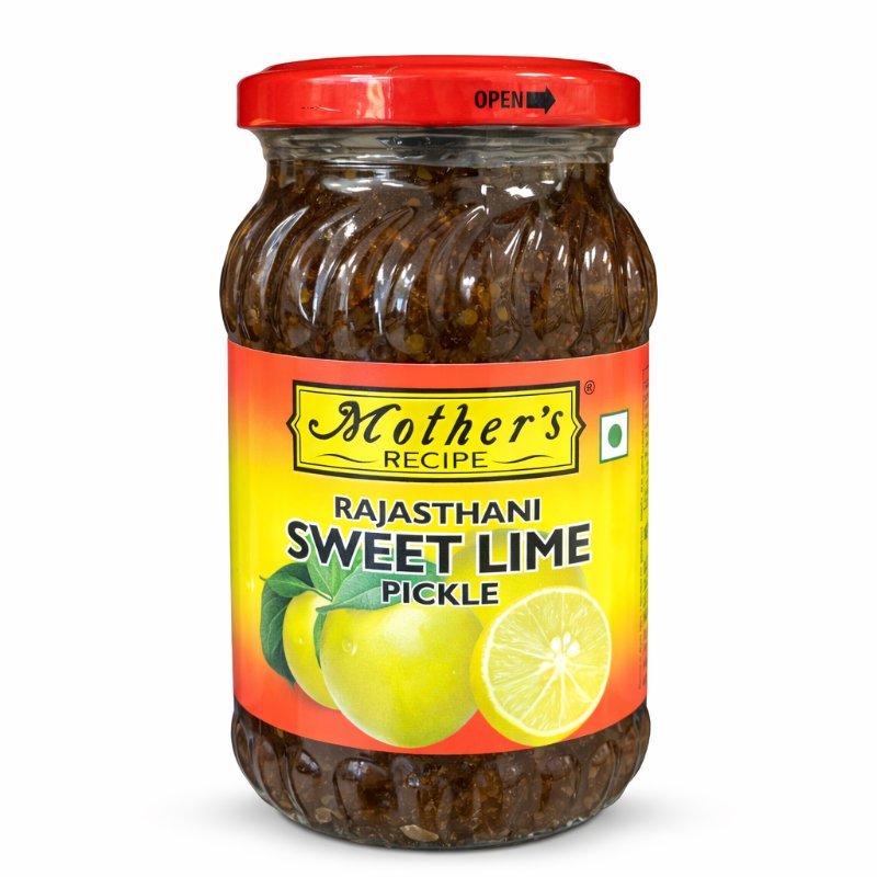 Pikle Mother's Recipe Rajasthani Sweet Lime Pickle 500g - słodko-kwaśne