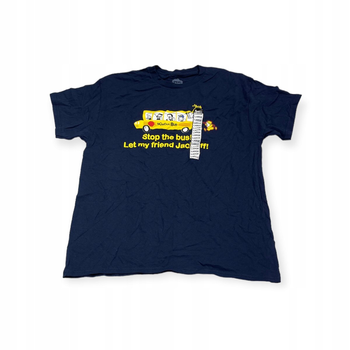 Koszulka T-shirt męski okrągły dekolt SPENCER'S nadruk L