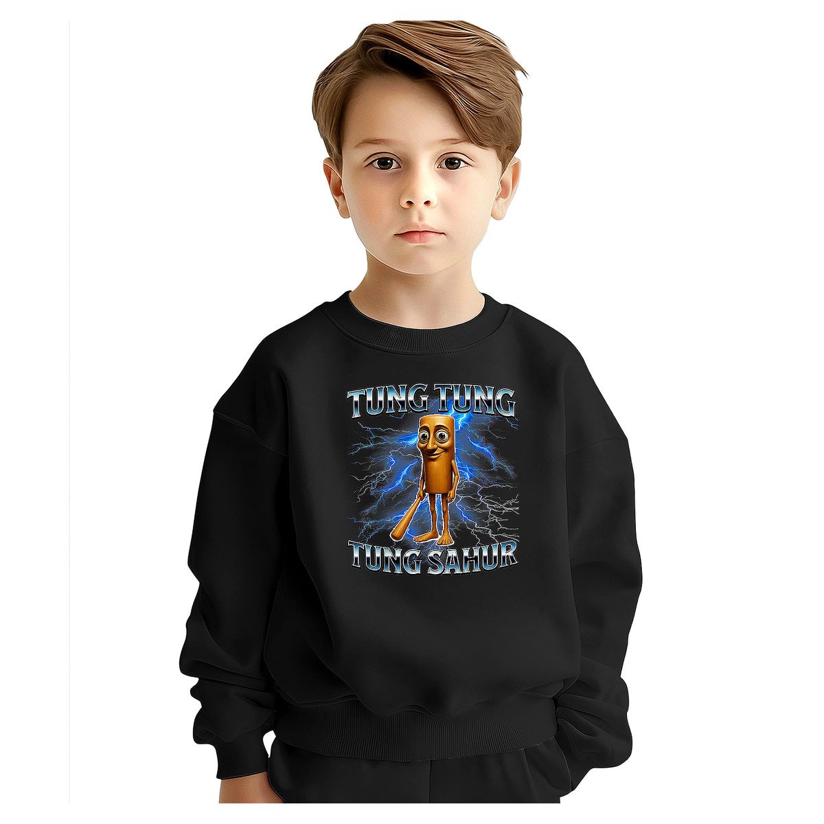 BLUZA DZIECIĘCA ITALIAN BRAINROT TUNG SAHUR 104 DLA CHŁOPCA DZIEWCZYNKI