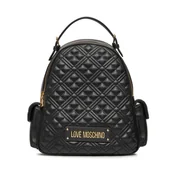 Plecaki - Plecak LOVE MOSCHINO JC4015PP1ILA0000 Nero/Oro - miniaturka - grafika 1