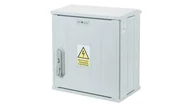Rozdzielnie elektryczne - Incobex Obudowa termoutwardzalna IP44 (daszek płaski,zamek na wkładke i kłódkę,cięgna z PCV,zawiasy z PCV) STN 40x42 IOB-31110-01-007 IOB-31110-01-007 - miniaturka - grafika 1