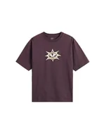 Koszulki męskie - T-shirt Męski VANS Star Checker SS Dark Port VN000PDREMS1 L - miniaturka - grafika 1