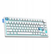 Klawiatury - Onikuma Klawiatura ONIKUMA MT706 biała QWERTY - miniaturka - grafika 1