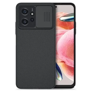 Etui NILLKIN CamShield do Xiaomi Redmi Note 12 4G/LTE Czarny - Etui i futerały do telefonów - miniaturka - grafika 1