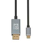 Kable komputerowe i do monitorów - IBOX KABEL ITVCDP4K USB-C TO DISPLAYPORT 4K 1,8M - miniaturka - grafika 1