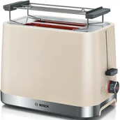 Tostery - Toster Bosch TAT4M227 950W 2 Tosty Grzanki Ruszt do pieczywa Beżowy - miniaturka - grafika 1