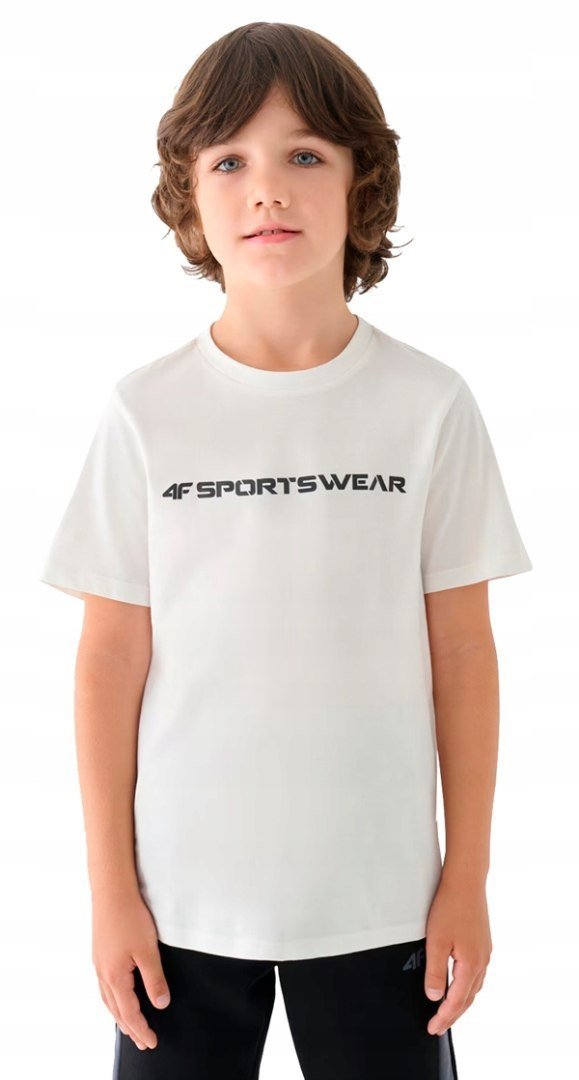 4F CHĹOPIÄCA KOSZULKA T-SHIRT BAWEĹNA / rozm 164