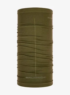 Chusta termoaktywna Brubeck Wool Neck Gaiter - khaki - Czapki i chusty sportowe męskie - miniaturka - grafika 1