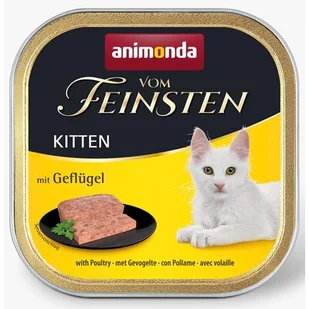 Animonda Tacka Kitten z Drobiem tacka 100g 1104 - Mokra karma dla kotów - miniaturka - grafika 2