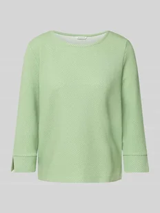 Bluza o kroju regular fit z rękawem o dł. 3/4 - Bluzy damskie - miniaturka - grafika 1