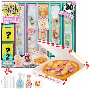 MGA's Miniverse Make It Mini Food Multipack 30 Elementów - Figurki dla dzieci - miniaturka - grafika 1