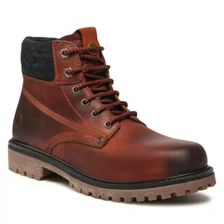 Botki damskie - Wrangler Trapery Arch WM12010A Red Brown 673 - grafika 1