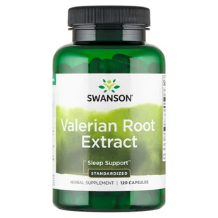 Swanson Valerian Root Extract Standardized, kapsułki, 120 szt. - Układ nerwowy - miniaturka - grafika 1