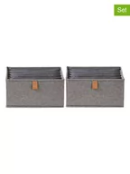 Pudła i pojemniki do przechowywania - STORE IT Organizery (2 szt.) w kolorze szarym - 30 x 15 x 30 cm - miniaturka - grafika 1