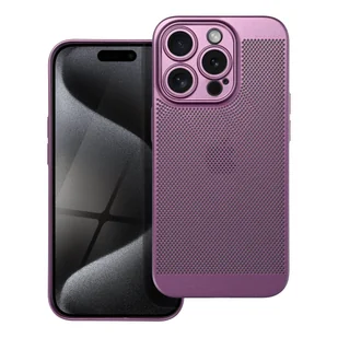 Futerał BREEZY do IPHONE 15 Pro fioletowy - Inne akcesoria audio-wideo - miniaturka - grafika 1