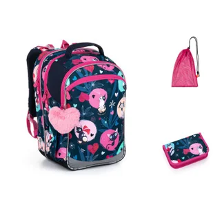 Topgal Komplet szkolny COCO 22054 SET MEDIUM - Plecaki szkolne i tornistry - miniaturka - grafika 1