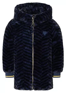 Noppies Kids Dziewczęca kurtka zimowa Nurren dziecięca, Black Iris - P554, 116 cm - Kurtki i płaszcze dla dziewczynek - miniaturka - grafika 1