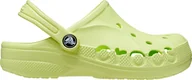 Moda i Uroda OUTLET - Chodaki dla dzieci Crocs Baya Clog T limonka 207012 3U4-24-25 - miniaturka - grafika 1