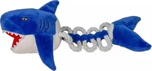 Yarro Zabawka Pluszowa dla Psa Rekin ze Sznurem 35cm - Zabawki dla psów - miniaturka - grafika 1