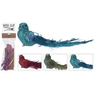 Ozdoby bożonarodzeniowe - Ptaszek na klipsie 23 cm mix - miniaturka - grafika 1