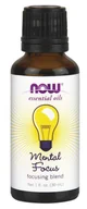 Aromaterapia - Now Foods Olejek Eteryczny Mental Focus Oil (30 ml) - miniaturka - grafika 1