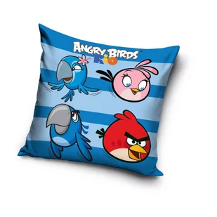 CARBOTEX SPÓŁKA Z OGRANICZONĄ ODPOWIEDZI Poszewka 40 x 40 Licencyjna nr 330 Angry Birds 1078883 - Poszewki na poduszki - miniaturka - grafika 1
