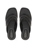 Klapki i japonki damskie - Tommy Hilfiger Japonki FW0FW09216 Czarny - miniaturka - grafika 1