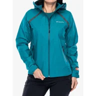 Odzież trekkingowa damska - Kurtka przeciwdeszczowa damska Columbia Reign No Shine Jacket - miniaturka - grafika 1