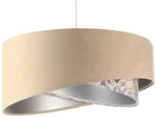 Lampy stojące - Beżowa lampa wisząca nad stół R5-T65 - miniaturka - grafika 1