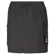 Spódnice - Spódnica damska Puma CLASSICS CARGO czarna 53022601-S - miniaturka - grafika 1
