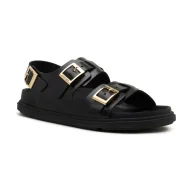 Sandały damskie - Birkenstock Skórzane sandały Cannes EXQ LE - miniaturka - grafika 1