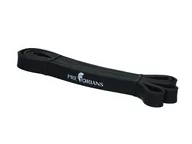 Gumy, taśmy, ekspandery - Guma Fitness Taśma 21Mm 16-32Kg Czarna - miniaturka - grafika 1