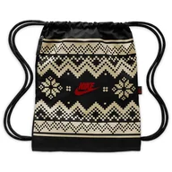 Torby sportowe - Worek, plecak Nike Drawstrng-Fair Isle FZ7287 (kolor czarny) - miniaturka - grafika 1