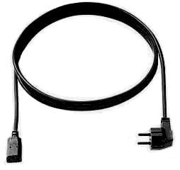 Bachmann Kabel zasilający H05VV-F 3G1.0mm² czarny, 3.0m, typ 30/35 C13