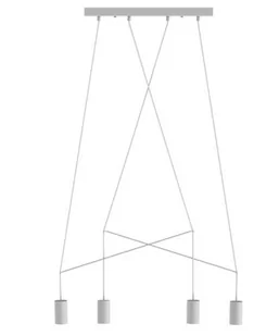 Nowodvorski LAMPA wisząca IMBRIA 9191 metalowa OPRAWA listwa zwis przewody kable tuby białe 9191 - Lampy sufitowe - miniaturka - grafika 1