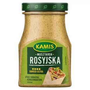 Kamis Musztarda rosyjska 180 g - Musztardy - miniaturka - grafika 1