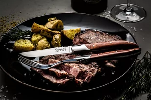 Noże Laguiole do steków Luxury Line  Pakka Wood  6 szt. - Noże kuchenne - miniaturka - grafika 3