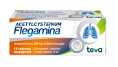Przeziębienie i grypa - TEVA B.V. TEVA B.V Acetylcysteinum Flegamina 600 mg 10 tabletek musujących - miniaturka - grafika 1