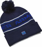 Czapki damskie - Under Armour Czapka zimowa Under Armour Halftime Pom Beanie - miniaturka - grafika 1