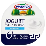 Kefiry, jogurty, maślanki - Piątnica - Jogurt naturalny typu greckiego 0% tłuszczu - miniaturka - grafika 1