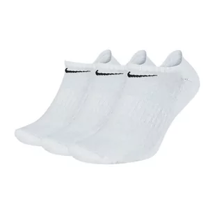 Skarpety Nike Everyday Cushion No Show 3Pak M SX7673 (kolor Biały, rozmiar 47 - 50) - Skarpetki damskie - miniaturka - grafika 1