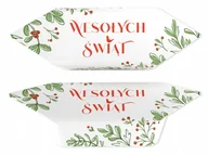 Cukierki - Krówki ciągutki mleczne świąteczne 1kg wzór nr 3 Boże Narodzenie - miniaturka - grafika 1